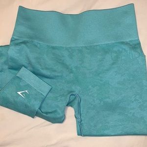 Blue Camo GYMSHARK leggings